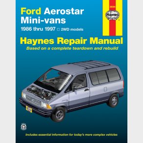 Haynes Reparations H�ndbog, Ford Aerostar 1986 til 1997 (Haynes 36004)