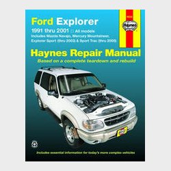 Haynes Reparations H�ndbog, Ford Explorer &amp; Mazda Navajo 1991 til 2001