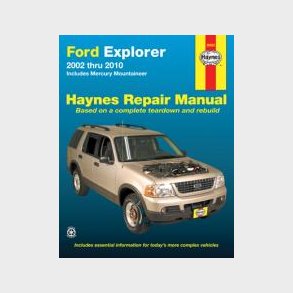 Haynes Reparations H�ndbog, Ford Explorer & Mercury Mountaineer 2002 til 2010