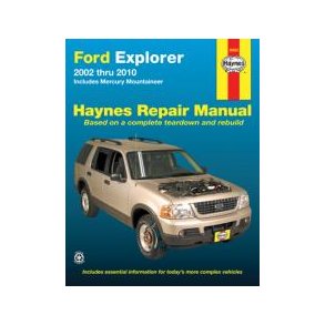 Haynes Reparations Hndbog, Ford Explorer & Mercury Mountaineer 2002 til 2010