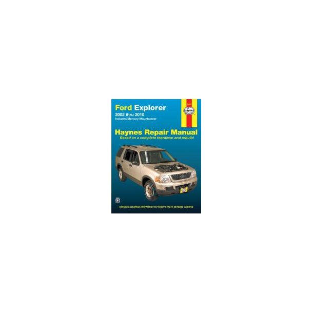 Haynes Reparations Hndbog, Ford Explorer &amp; Mercury Mountaineer 2002 til 2010