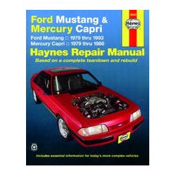 Haynes Reparations Hndbog, Ford Mustang 1979 til 1993