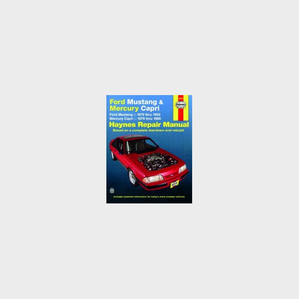 Haynes Reparations H�ndbog, Ford Mustang 1979 til 1993