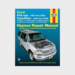 Haynes Reparations H�ndbog, Ford Pick-up F150, Expedition & Lincoln Navigator 