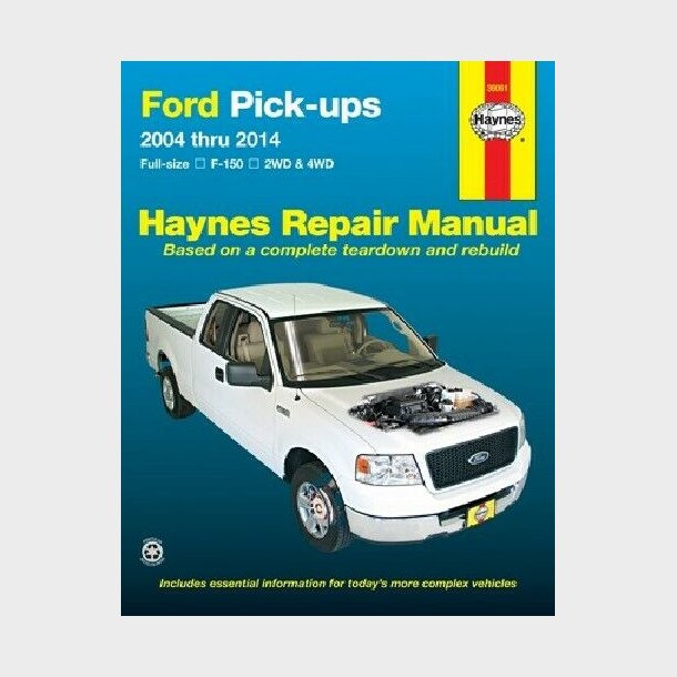 Haynes Reparations H�ndbog, Ford Pick-up F150 2004 til 2014 (Haynes 36061)