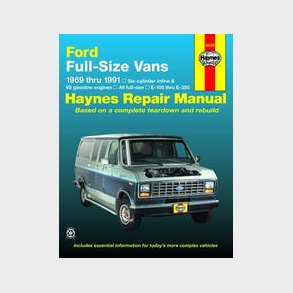 Haynes Reparations H�ndbog, Ford Van Full-Size 1969 til 1991