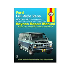 Haynes Reparations Hndbog, Ford Van Full-Size 1969 til 1991