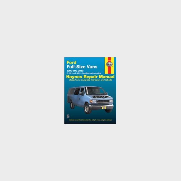 Haynes Reparations H�ndbog, Ford Van Full-Size 1992 til 2010