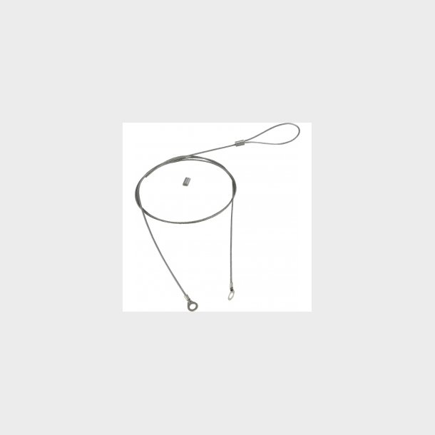 Corvette Emergency Hood Release Cable, 1968-82 