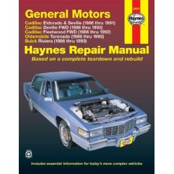 Haynes Reparations H�ndbog, Cadillac Seville, Deville m.m. 1986 til 1993