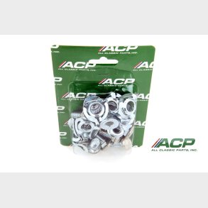 Kofangerbolt komplet s�t for og bag Mustang 1964 til 1968 (FM-BB0007A - C4ZB-17758K - 4638233)