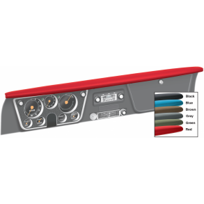 Dash pad grn Chevrolet pick-up 1967 til 1972 (LMC 38-2606-GN - Ecklers 613016431)