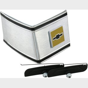 Hj�rneliste venstre m. Bowtie logo cab Chevrolet truck 1973 til 1980 (LMC 38-3326 - Eck. 61343749)