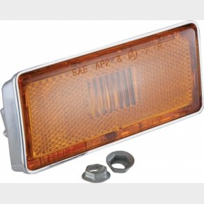 Corvette Side markerings lygte, Venstre front 1973-74E