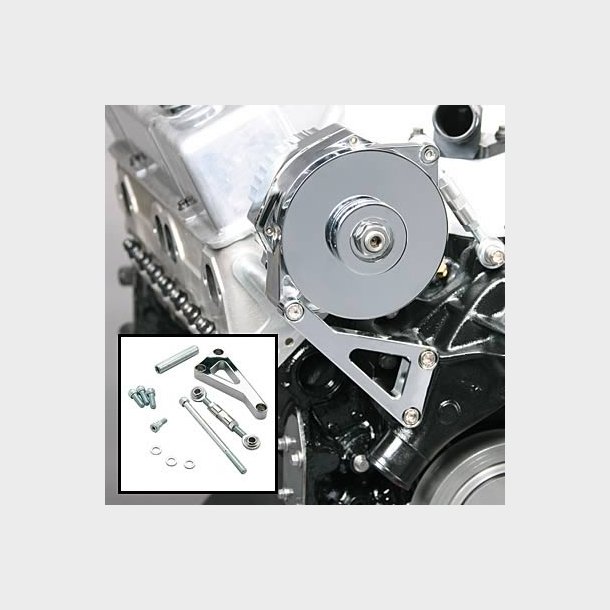 Generator beslag chrome Alu Chevrolet S/B (420100)