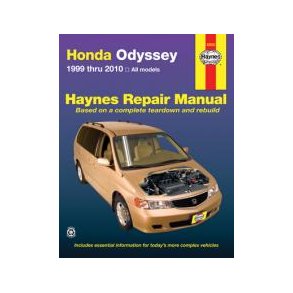 Haynes Reparations H�ndbog, Honda Odyssey 1999 til 2010