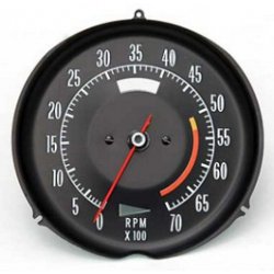 Corvette instrument/omdrejningst�ller 1968-1982