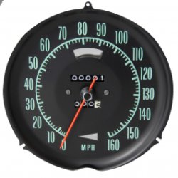 Corvette instrument/Speedometer 1968-1974