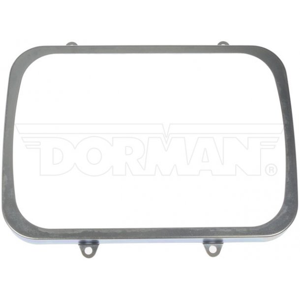 Lygtering rustfri rektangulr Headlight Bezels (Dorman 42430)