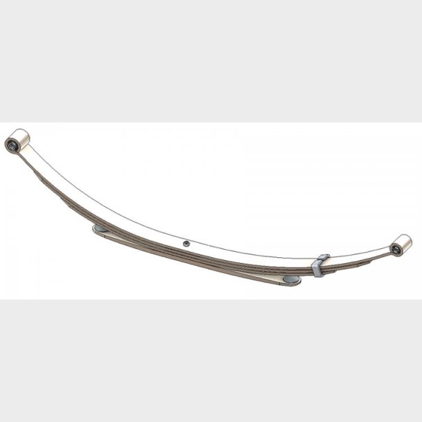 Bladfjeder 4 lags (3+1) Ford F150 1997 til 2003 (General Spring 43-1199)