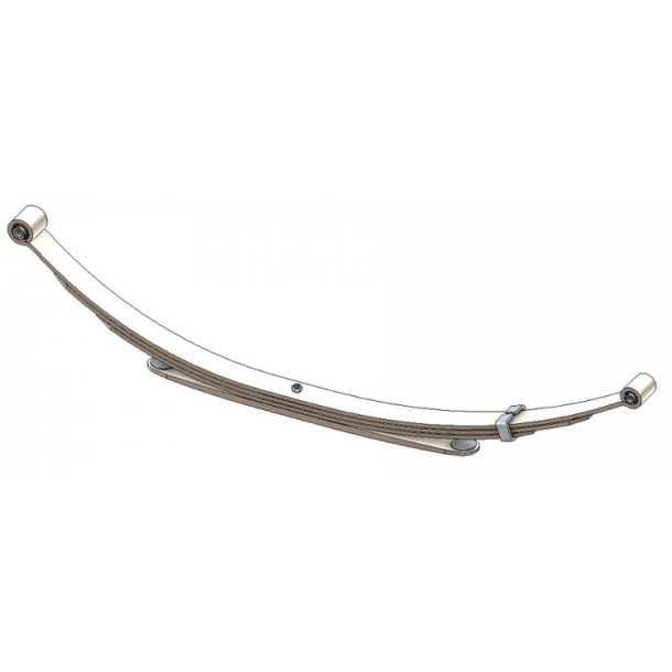 Bladfjeder 4 lags (3+1) Ford F150 1997 til 2003 (General Spring 43-1199)