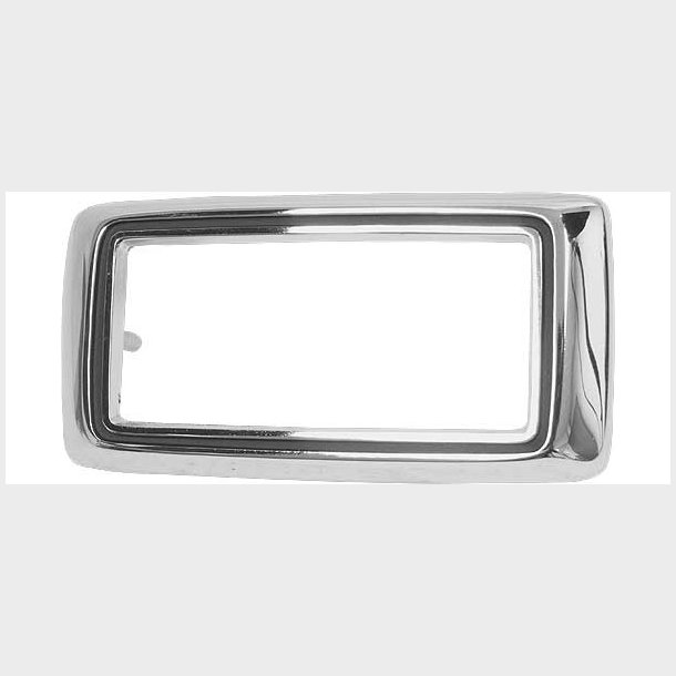 Sidemarker lygterand for/bag chrome Mustang 1969 (44-42701 - C9AZ-15A440-A - 15A440-1A)