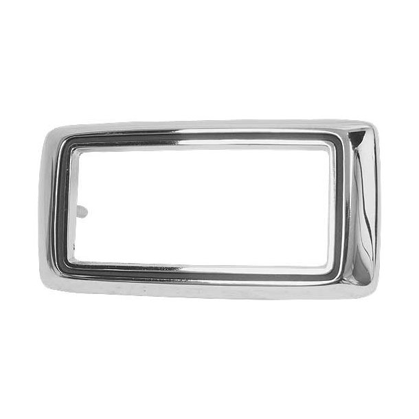 Sidemarker lygterand for/bag chrome Mustang 1969 (44-42701 - C9AZ-15A440-A - 15A440-1A)
