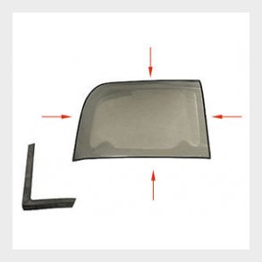 Corvette Glass T-Top Outer Molding Kit 1978-1982 