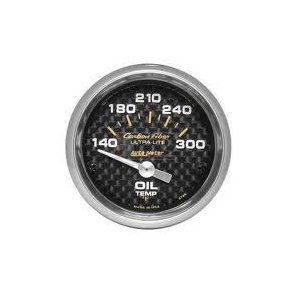 Auto Meter Carbon Fiber olietemperaturmler 2 1/16