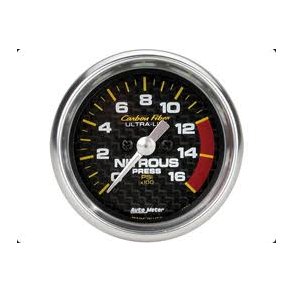 Auto Meter Carbon Fiber Nitrous 2-1/16