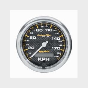 Auto Meter Carbon Fiber Speedometer 3-3/8
