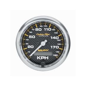 Auto Meter Carbon Fiber Speedometer 3-3/8