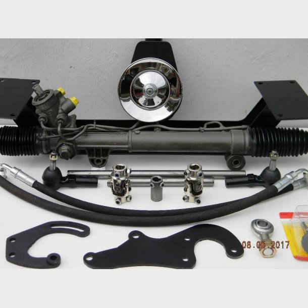 49-54 Chevy car Rack and Pinion Power Steering Conversion