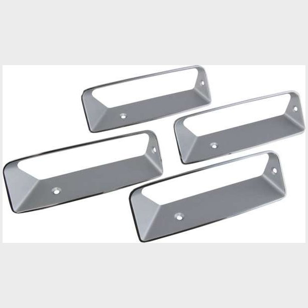 Corvette Side Fender Louver, left 1968-69