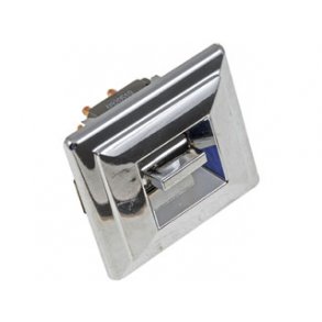 Elrudekontakt chrome enkelt GM 1978 til 1996  Dorman/Help products DS916