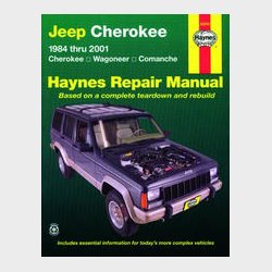 Haynes Reparations H�ndbog, Jeep Cherokee 1984 til 2001 (Benzin)