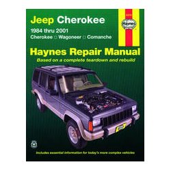 Haynes Reparations Hndbog, Jeep Cherokee 1984 til 2001 (Benzin)