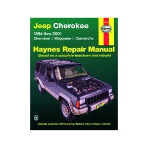 Haynes Reparations Hndbog, Jeep Cherokee 1984 til 2001 (Benzin)