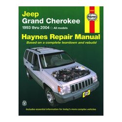 Haynes Reparations Hndbog, Jeep Grand Cherokee 1993 til 2004 (Benzin)