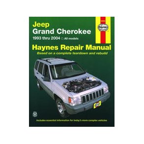 Haynes Reparations Hndbog, Jeep Grand Cherokee 1993 til 2004 (Benzin)