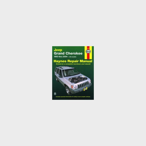 Haynes Reparations H�ndbog, Jeep Grand Cherokee 1993 til 2004 (Benzin)