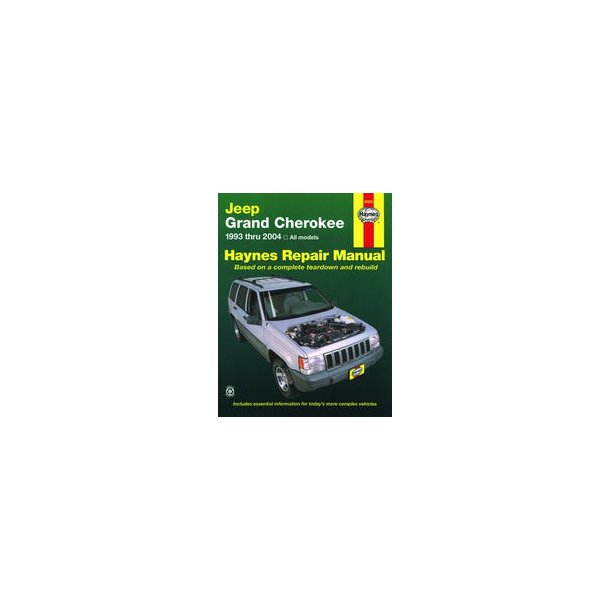 Haynes Reparations Hndbog, Jeep Grand Cherokee 1993 til 2004 (Benzin)