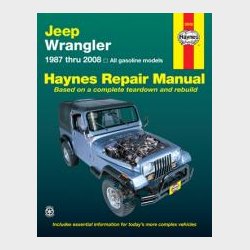 Haynes Reparations H�ndbog, Jeep Wrangler alle modeller 1987 til 2008 (Benzin)