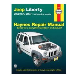 Haynes Reparations Hndbog, Jeep Liberty &amp; Cherokee 2002 til 2007 (Benzin)
