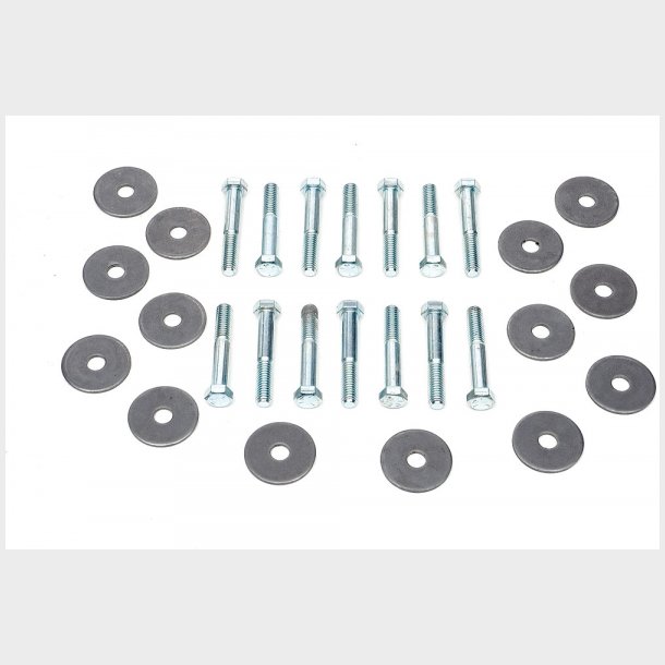 Body mount bolt s�t Chevelle Conv. 1964 til 1967 (50-204888-1 - 604935 - C-9023-150B)