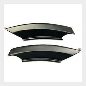 Corvette Fender Corner Moldings, Upper, 1969-1972 