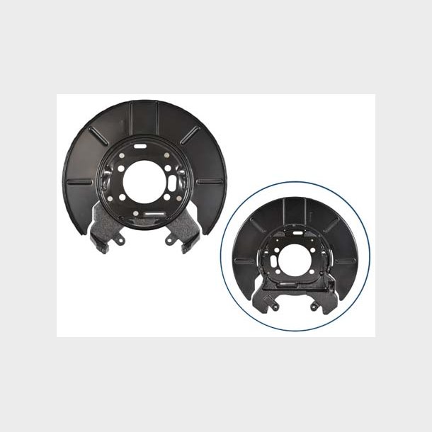 Ankerplade / st�vplade h�jre bag med skiver Voyager 1996 til 2007 (Mopar 05073640AA)