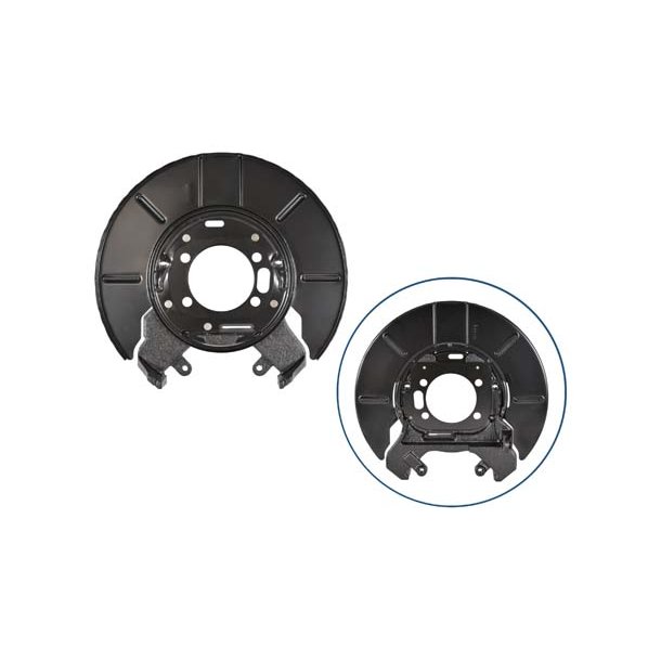 Ankerplade / st�vplade h�jre bag med skiver Voyager 1996 til 2007 (Mopar 05073640AA)