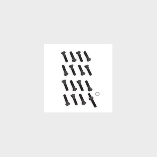 Corvette BigBlock exhaust manifold bolt set with PS  without AC 1965-74