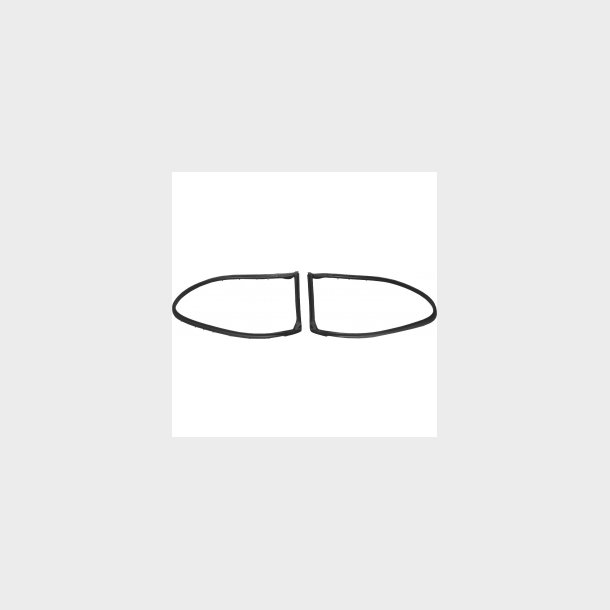 Corvette Left &amp; Right T-Top Weatherstrip 1977L-82, part TP2001